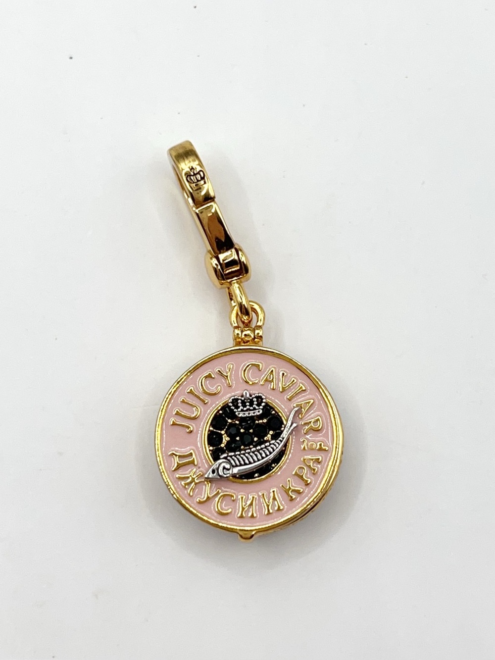 Juicy Couture caviar charm